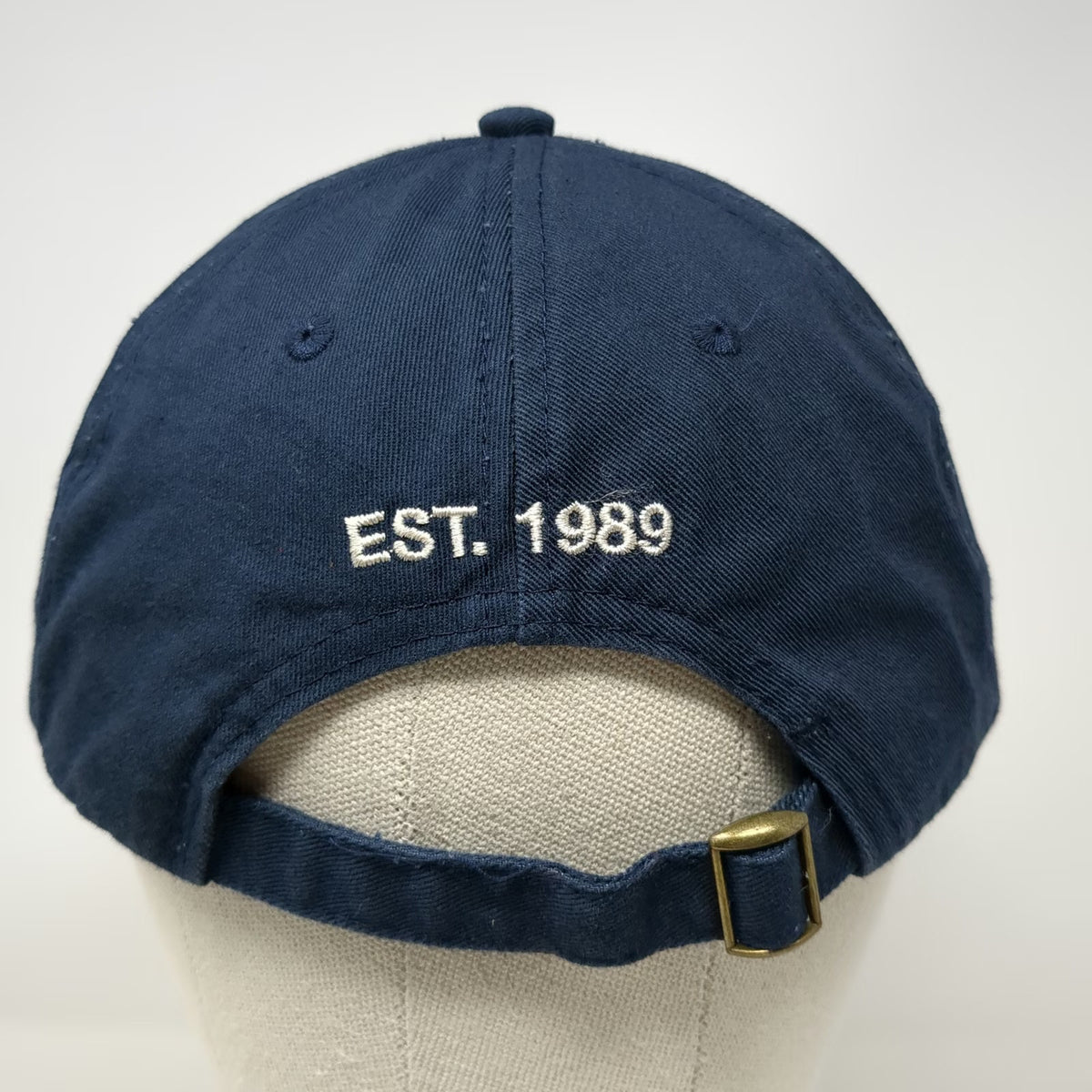 The Shack Est 1989 Blue Baseball Cap OSFM Waterford Groton Niantic Slideback Hat