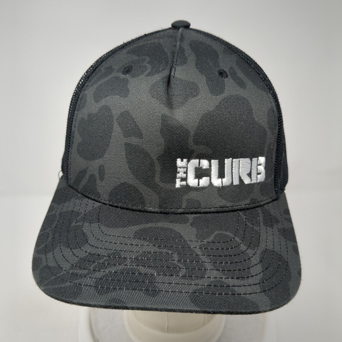 The Curb Snapback Mesh Back Trucker Hat Camouflage One Size Richardson