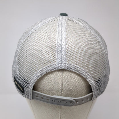 Oregon Farm & Home Snapback Trucker Hat Green OS Adjustable Mesh Back Dri-Duck