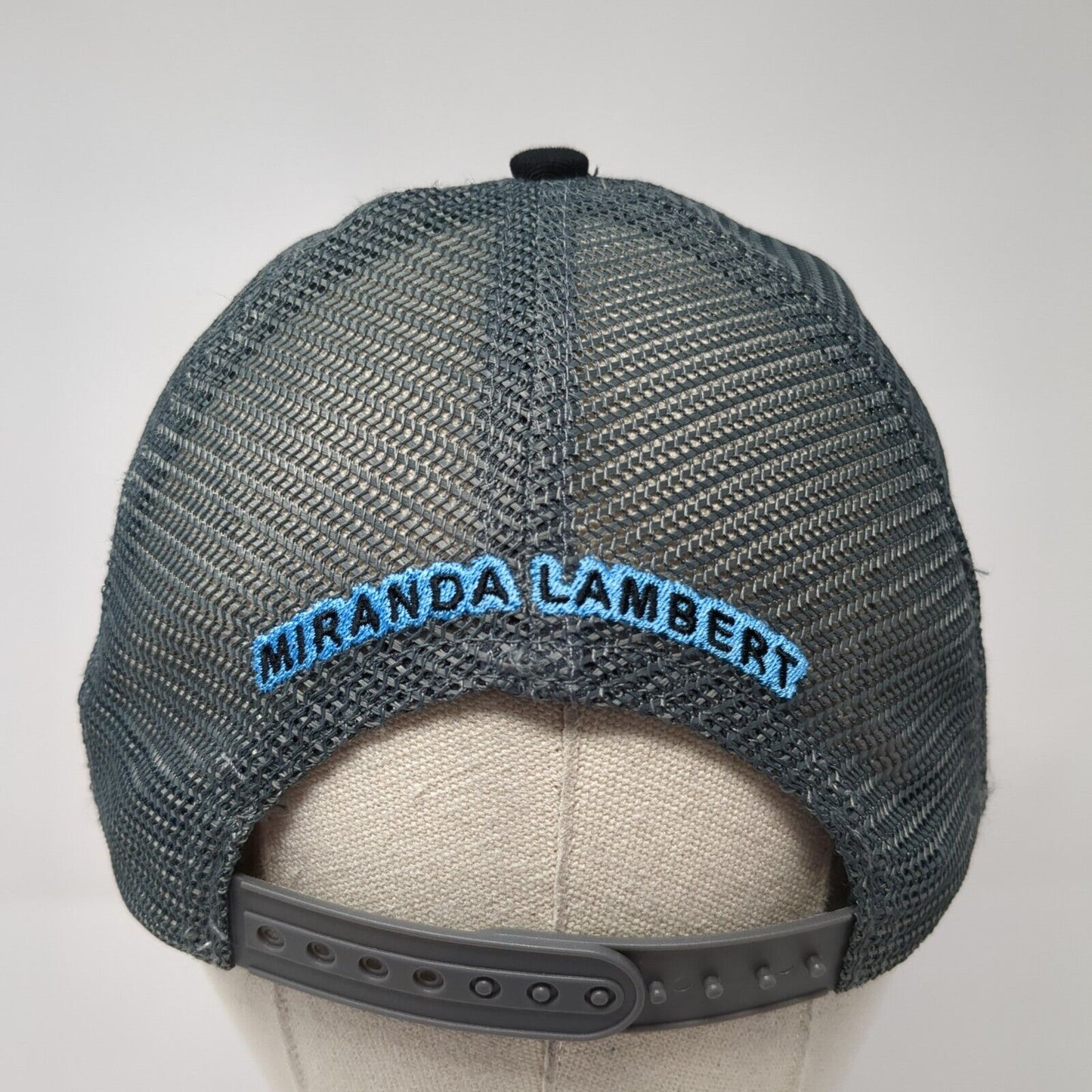Velvet Rodeo Mesh Back Trucker Hat Black One Size Miranda Lambert
