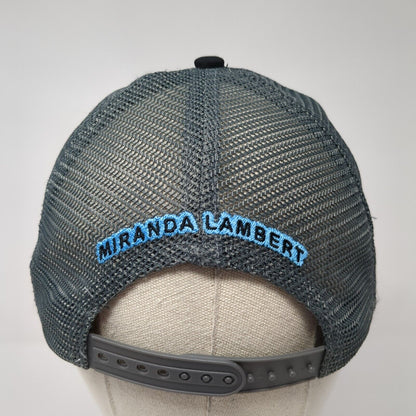 Velvet Rodeo Mesh Back Trucker Hat Black One Size Miranda Lambert