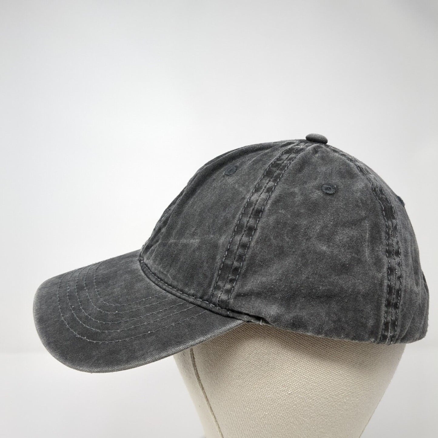 Unbranded Slideback Hat Solid Gray One Size Blank Adjustable Outdoor