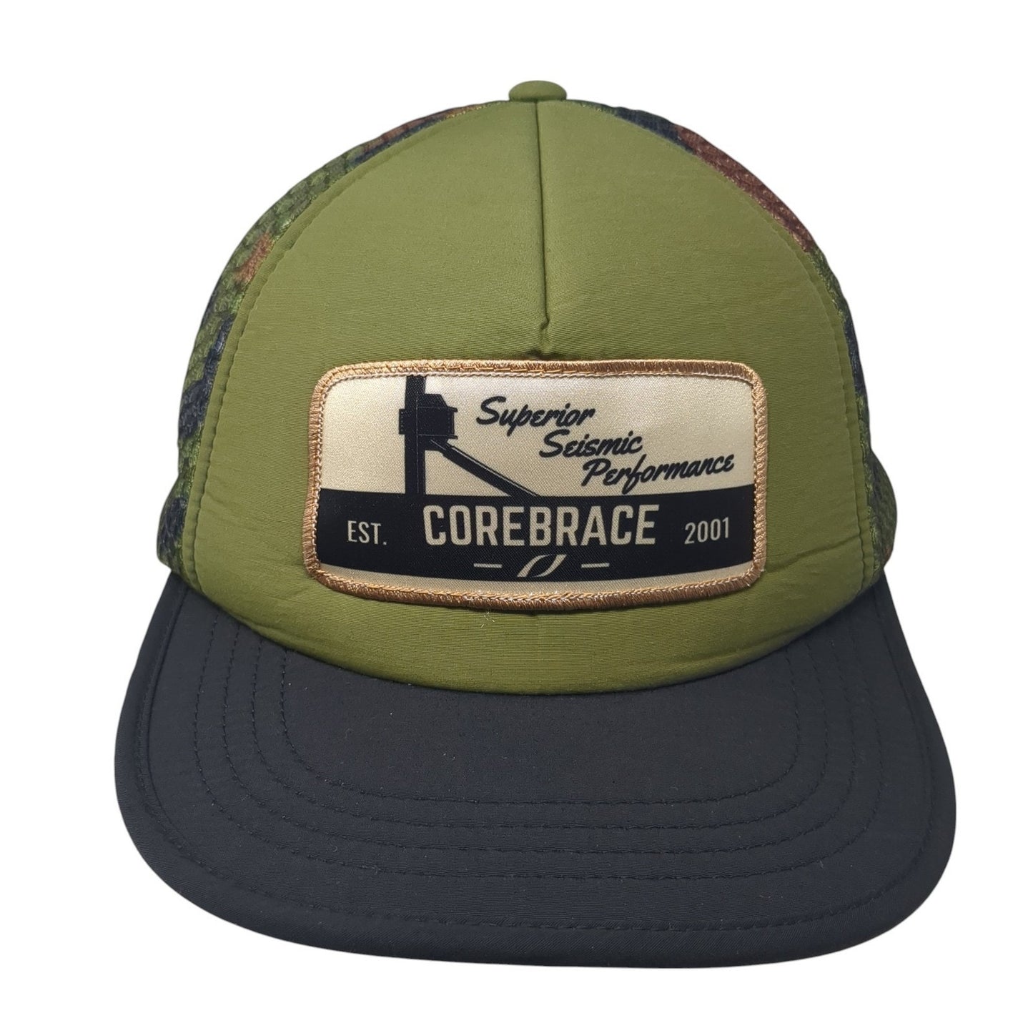 Superior Seismec Performance Corebrace Baseball Cap Multi OS Adjustable Camo