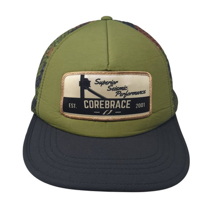 Superior Seismec Performance Corebrace Baseball Cap Multi OS Adjustable Camo