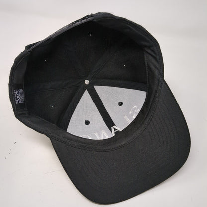 Slane Irish Whiskey Snapback Hat Black OSFM Adjustable Embroidered East West