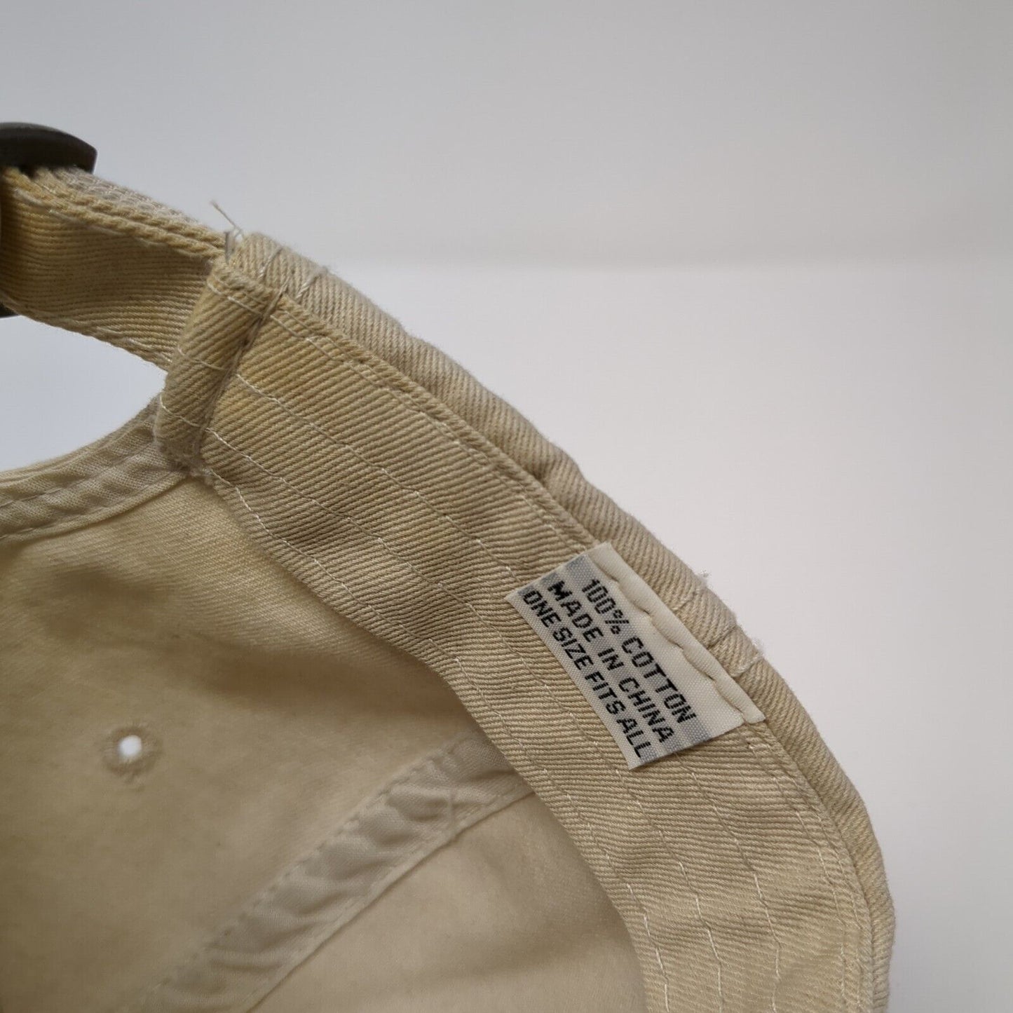 Grand Teton National Park Leave No Trace Slideback Hat Tan One Size Adjustable