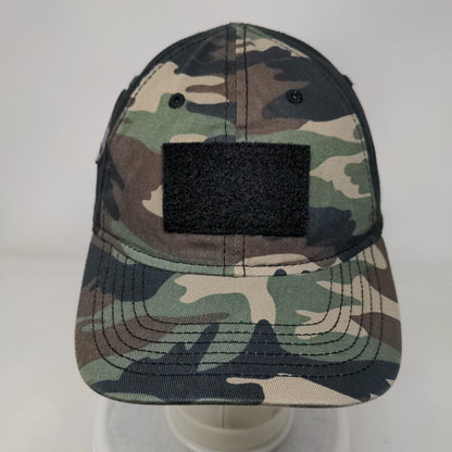 Dri-Duck Breakfast Station Strapback Hat Camouflage One Size 6 Panel Cotton