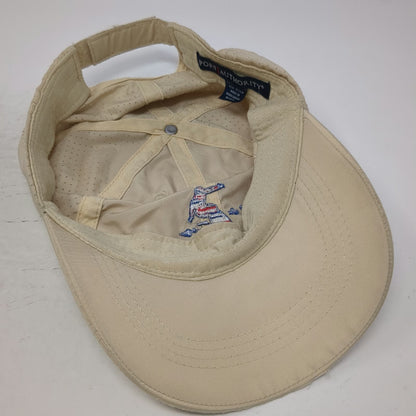 Port Authority Baseball Cap Beige One Size Poipu Surf Hawaii Mesh Breathable Hat