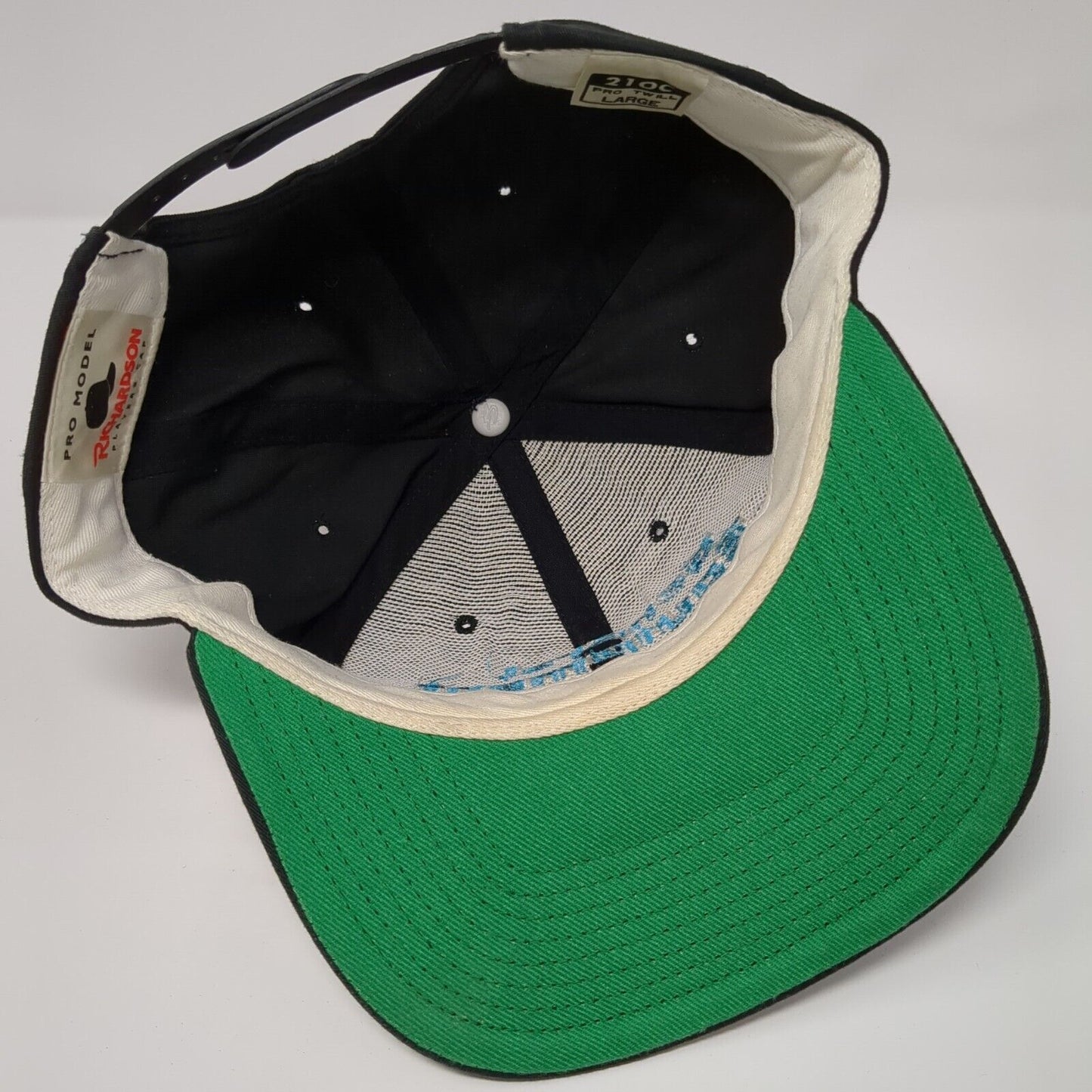 Vintage General Equipment Company Snapback Hat Black Size L Richardson