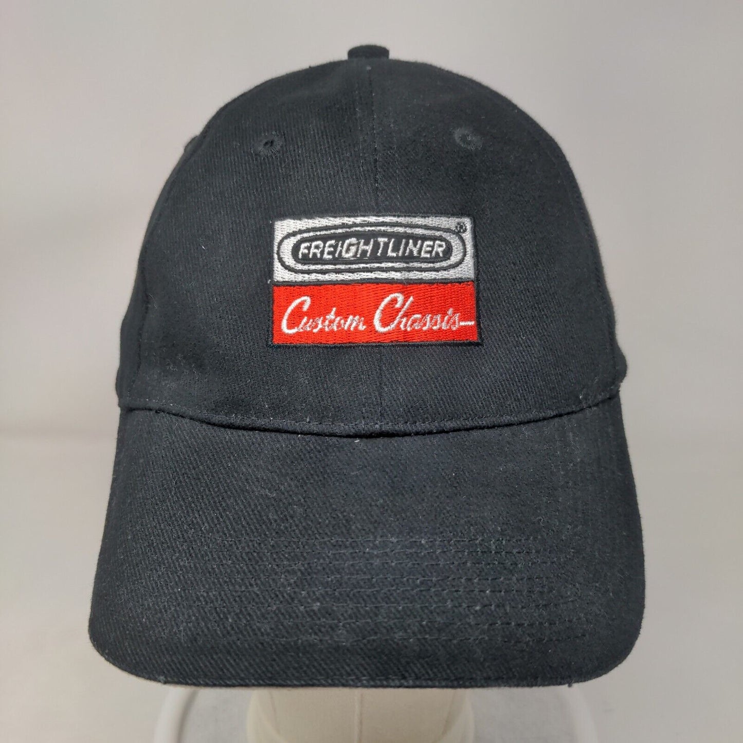 Freightliner Custom Chassis Slideback Hat Black OSFA Embroidered 6 Panel