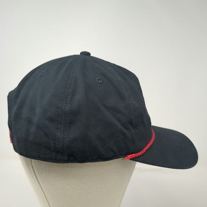 Bioworld 5 Panel Black One Size Mickey Mouse Red Rope Snapback Disney Hat