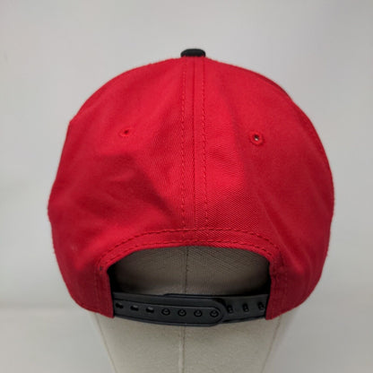 Deadpool Snapback Hat Red OSFM Embroidered Adjustable Marvel 6 Panel