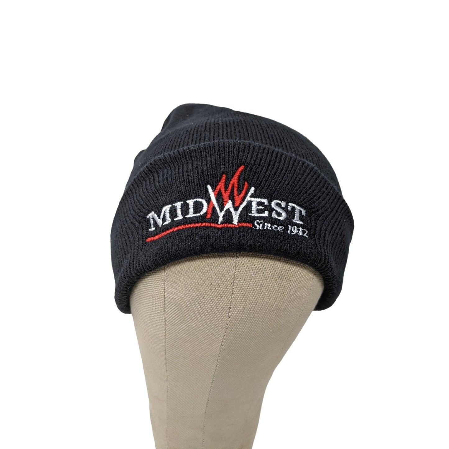 Mid West 3M Authorized Distributor Otto Brand Beanie Hat Black  Embroidered