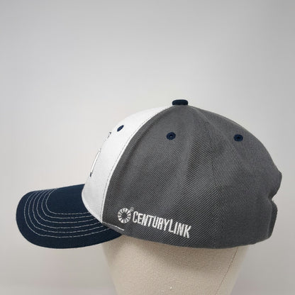 Melonwear Idaho Steelheads Hat Baseball Cap Gray White Blue One Size Hockey Fish