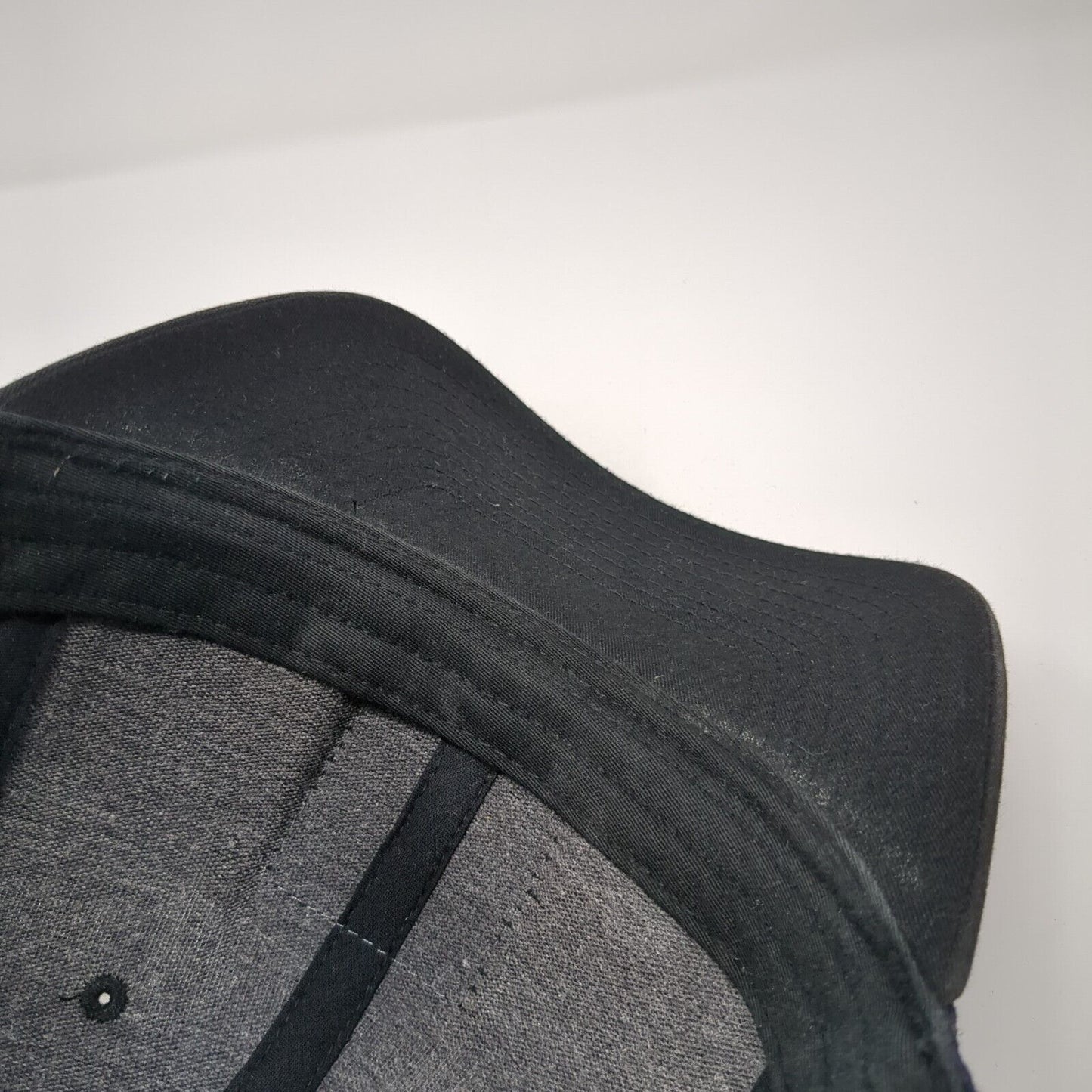 SOVRN Patch Snapback Trucker Hat Black One Size Mesh Back Adjustable