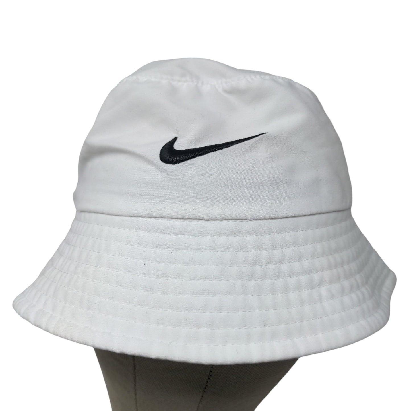 Nike Toddler Boys Bucket Sun Hat White Size Toddler Embroidered Swoosh Logo