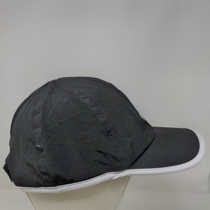 Arctic Cool Strapback Hat Black One Size Adjustable Embroidered Logo