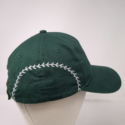 Victory Custom Chubbuck Cyclones Green One Size Cap Hat Tornado Stitching Detail