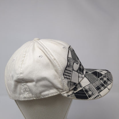 Tony Hawk Fitted Hat White L/XL Embroidered Stretch A-Flex 6 Panel