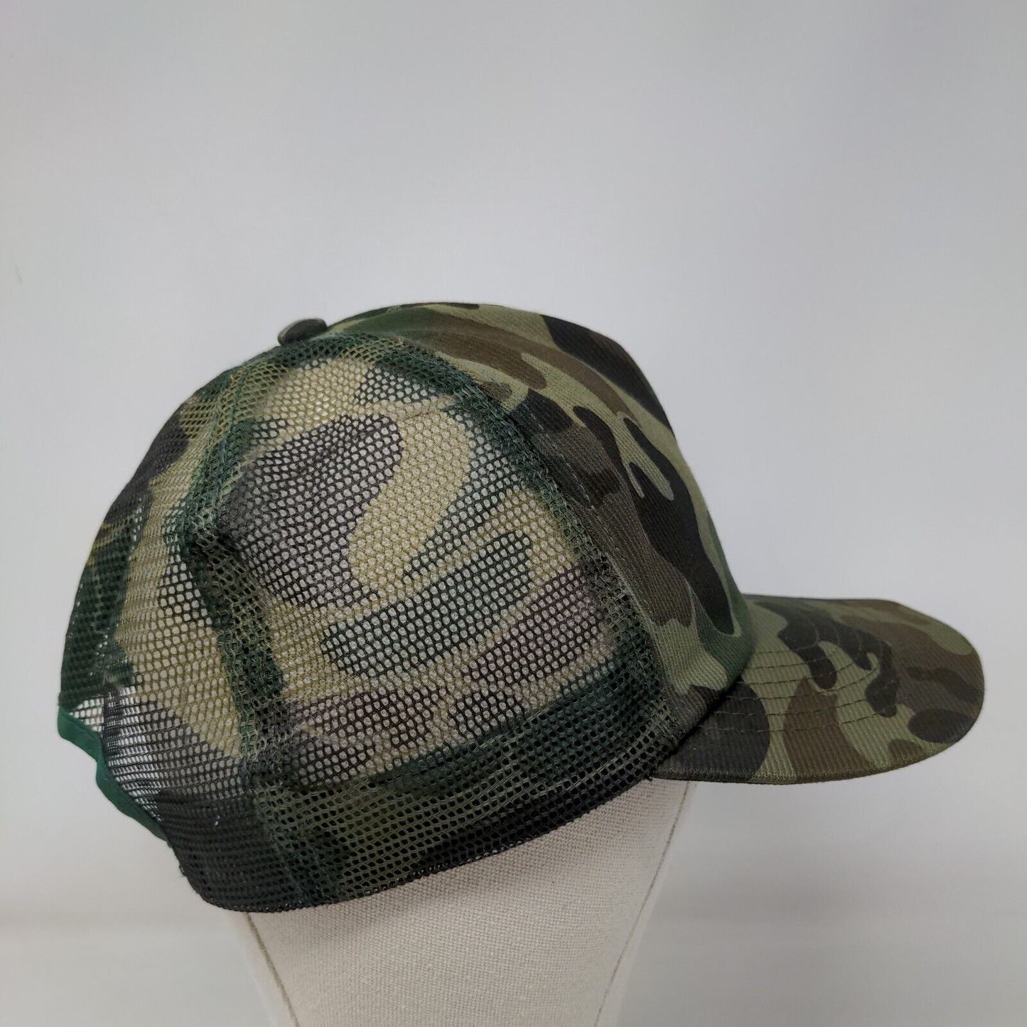 Unbranded Snapback Mesh Back Trucker Hat Camouflage One Size Blank