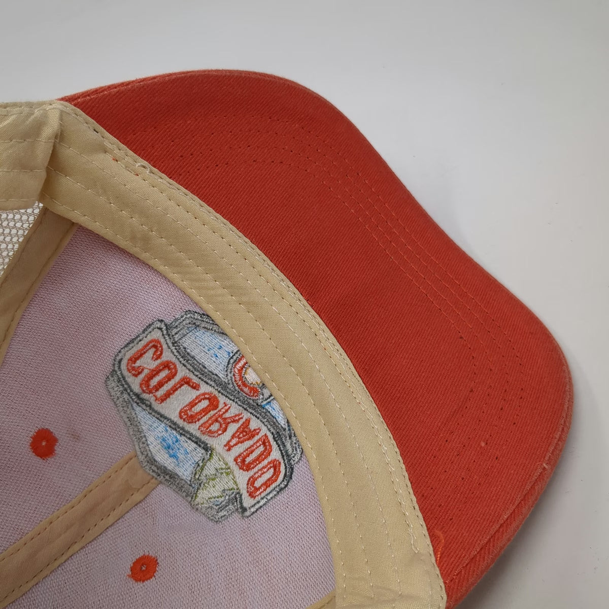Mountain States Specialties Colorado Orange One Size Mesh Baseball Cap Hat