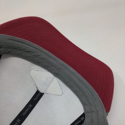 Hurley Patch Snapback Mesh Back Trucker Hat Multi One Size Colorblock