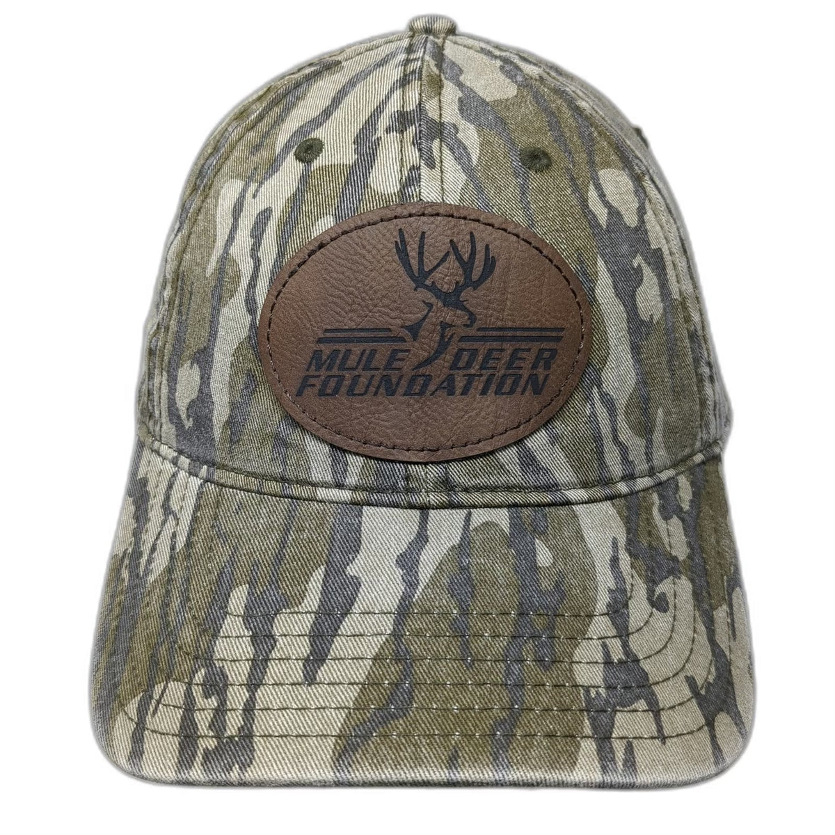 Outdoor Cap Green One Size Tigerstripe Camo Mule Deer Foundation Baseball Hat