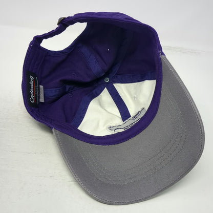 Captivating Kansas State Wildcats NCAA Cap Hat Purple White Gray One Size Cotton