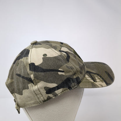 American Flag Slideback Hat Camouflage One Size Adjustable Embroidered