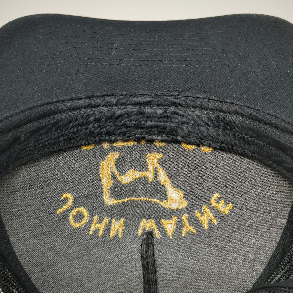 Hooey Trucker Hat Black One Size John Wayne Cattle Co Arizona Mesh Snapback