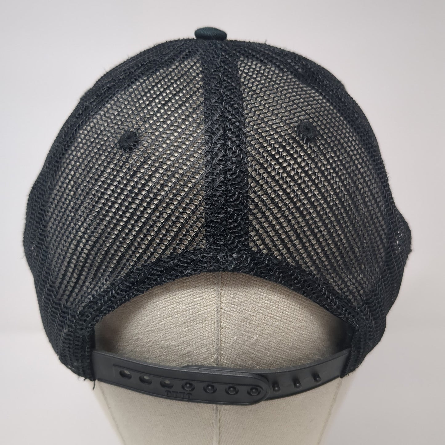 Idaho Mining Apparel Cork Trucker Hat Black One Size Adjustable Mesh Back Otto