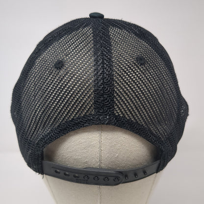 Idaho Mining Apparel Cork Trucker Hat Black One Size Adjustable Mesh Back Otto