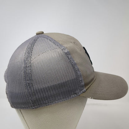 Vortex Trucker Hat Gray One Size Mesh Back Snapback Logo Hunting Shooting Gear