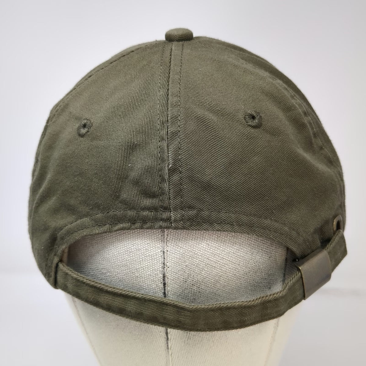 K-Products Baseball Cap Green One Size Rain Bird Logo Slideback Adjustable Hat