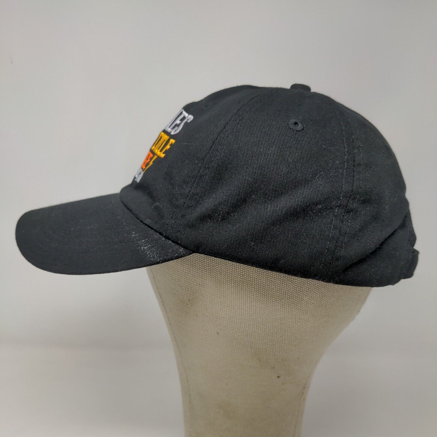Unbranded Men's Slideback Hat Black Barnes Custom Cycle Garage Indianapolis IN