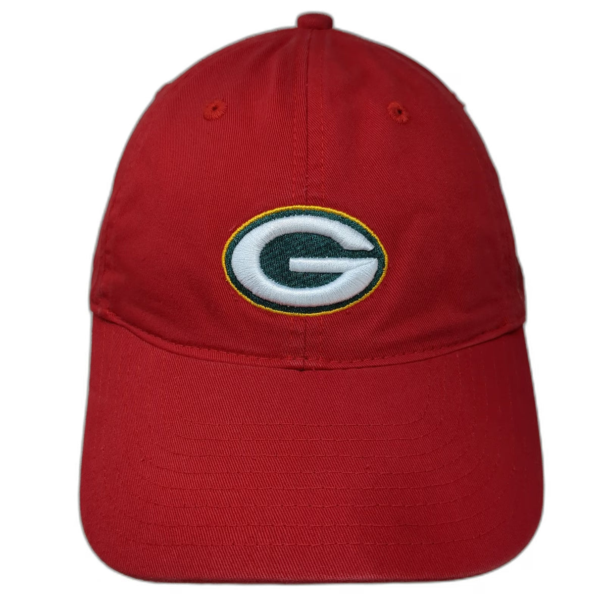 Green Bay Packers NFL Reebok Cap Red One Size Adjustable Embroidered G Logo Hat