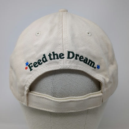 Chobani Baseball Cap Beige One Size USA Soccer Feed the Dream Strapback Hat
