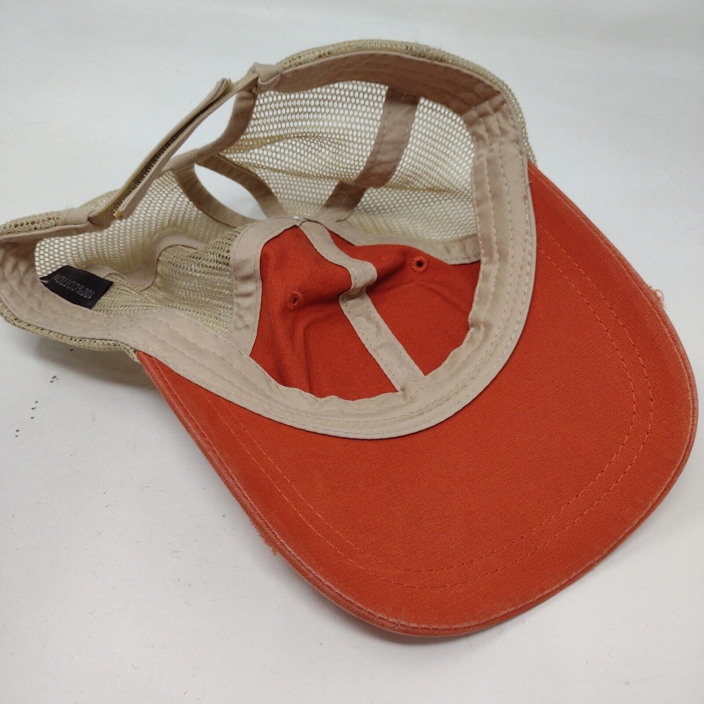 Dog Mom Strapback Trucker Hat Ponytail Multi One Size Southern Junkie