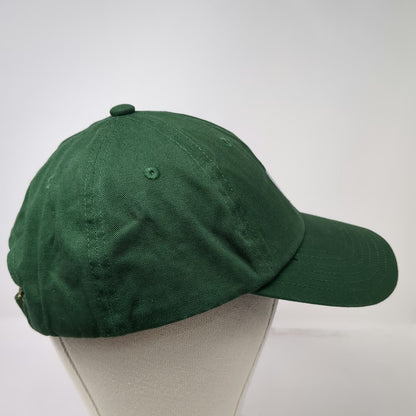 Grüns Baseball Cap Green One Size Cotton Adjustable Slideback Embroidered Hat