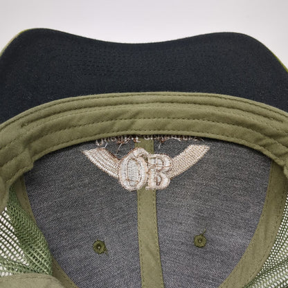 Yupoong Trucker Hat Green Camo One Size Mesh Snapback Quality Laminators