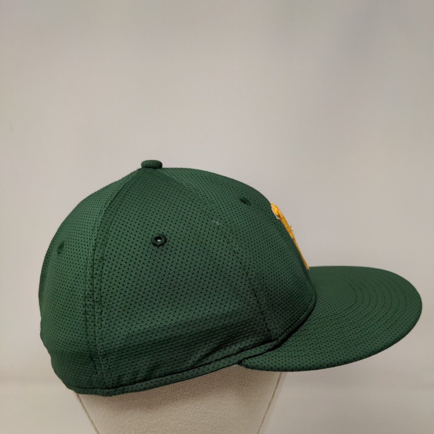 Yulee Varsity Baseball Fitted Hat Green Size 7 Embroidered Logo The Game Pro
