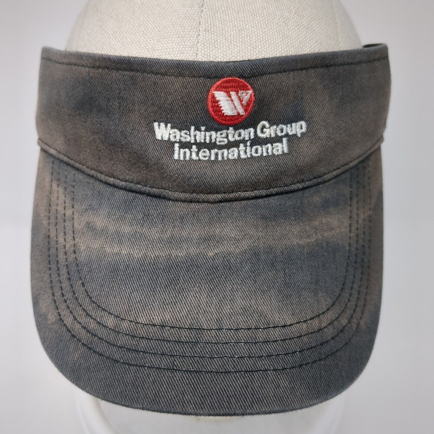 Washington Group International Strapback Sun Visor Hat Blue One Size