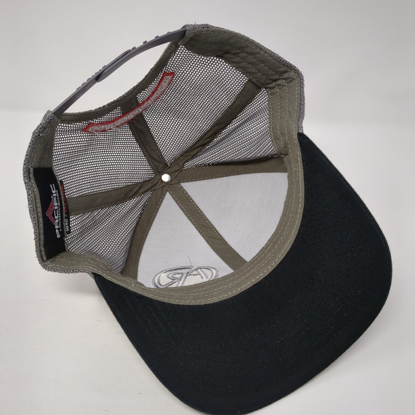 Go Auto Ranch.com Snapback Trucker Hat Black OS Mesh Back Pacific Headwear