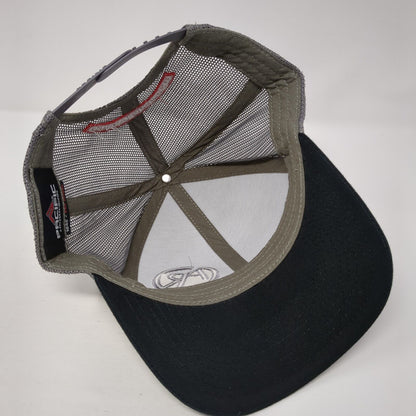 Go Auto Ranch.com Snapback Trucker Hat Black OS Mesh Back Pacific Headwear