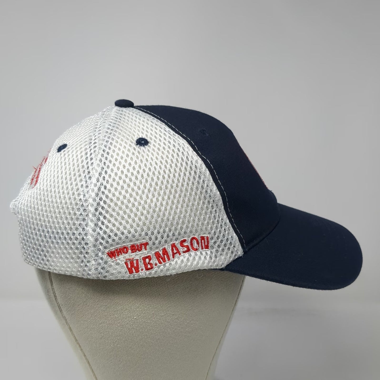Boston Red Sox MLB Genuine Merchandise Trucker Hat Blue One Size Mesh Snapback