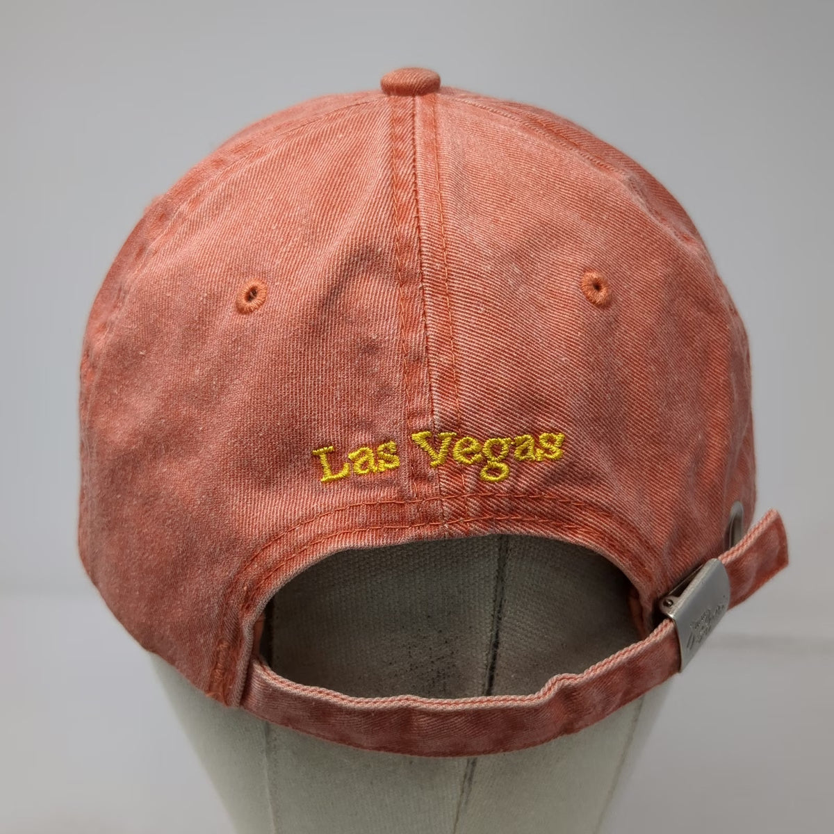 Margaritaville Baseball Cap Orange One Size Five O'Clock Somewhere Las Vegas Hat