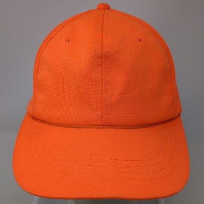 YoungAn Snapback Hat Orange One Size Green Under Visor Front Rope Blank Cap