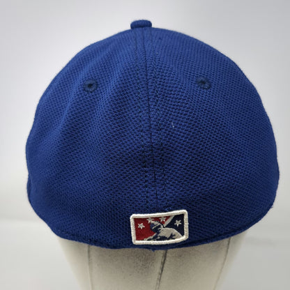 Chattanooga Lookouts MiLB New Era Baseball Cap Blue L 39THIRTY Stretch Fit Hat