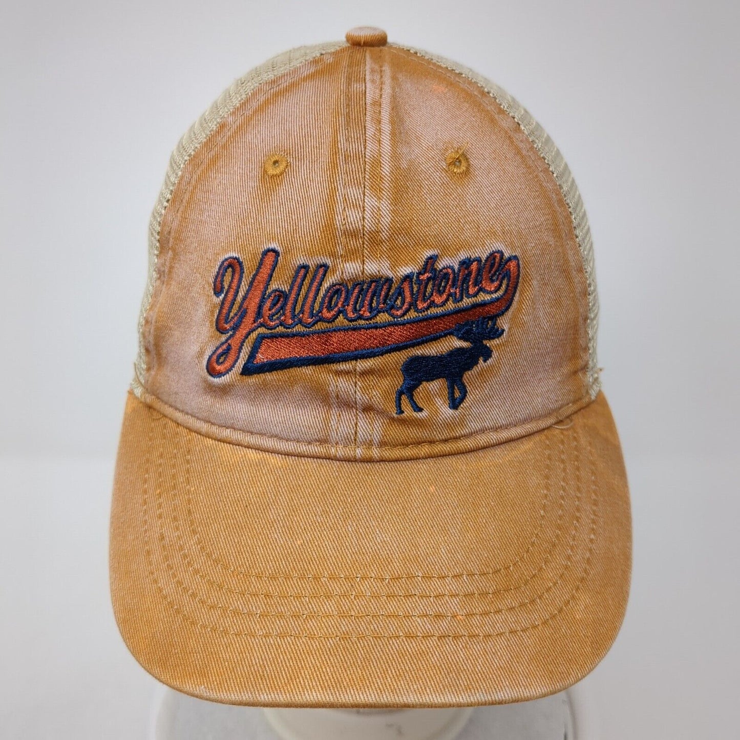 Yellowstone Snapback Mesh Back Trucker Hat Multi One Size Adjustable