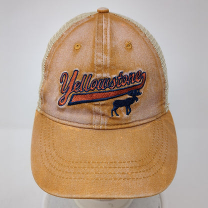 Yellowstone Snapback Mesh Back Trucker Hat Multi One Size Adjustable